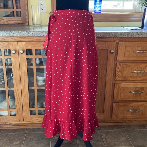 Wrap ruffle skirt - Picture 4 of 6